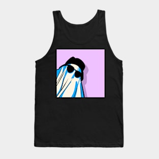 Cute Ghost Design Tank Top